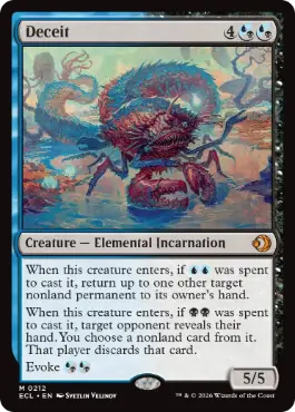 『予約シングル』(212)《欺瞞/Deceit》[ECL] 金R