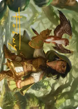 【箔押し】(020)【アート・カード】岐路の監視者[ECL]