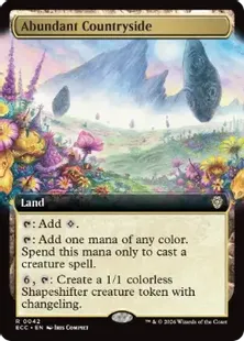 MTG 豊かな在郷/Abundant Countryside英語版 4枚セット② 042)□Extended Art□《Abundant Countryside》[ECC] | hareruya