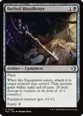 【Foil】(086)《逆刺の瀉血器/Barbed Bloodletter》[ECL] 黒C