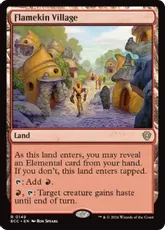 (149)《炎族の村/Flamekin Village》[ECC] 土地R