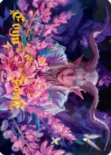 箔押し】(014)【アート・カード】アケノテブクロ使いの賛美者[ECL