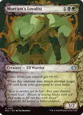 【Foil】(341)■ショーケース■《モーカントの忠節者/Morcant's Loyalist》[ECL-BF] 金U