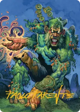 【箔押し】(017)【アート・カード】オーロラの呼び起こす者[ECL]