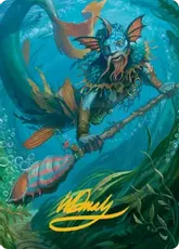 【箔押し】(032)【アート・カード】ワンダーワインの知恵者、シグ[ECL]