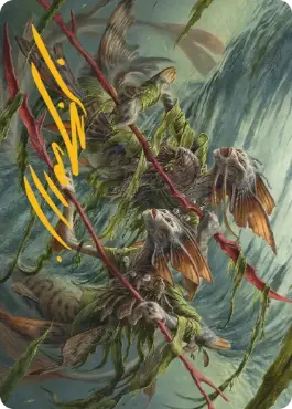 【箔押し】(006)【アート・カード】浅瀬の闘士[ECL]