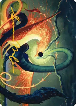 【箔押し】(042)【アート・カード】神々しき再会[ECL]