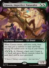 【Foil】(375)■拡張アート■《不完全な自然体、ルーウェン/Lluwen, Imperfect Naturalist》[ECL-BF] 金R