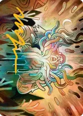 【箔押し】(040)【アート・カード】オーロラの呼び起こす者[ECL]