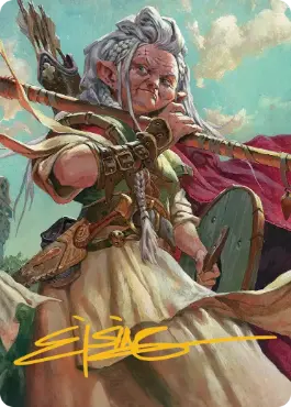 【箔押し】(007)【アート・カード】エレンドラ谷の応答[ECL]