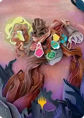 【箔押し】(053)【アート・カード】絵描きの召使い[ECL]