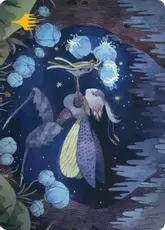 【箔押し】(038)【アート・カード】苦花を携える者[ECL]