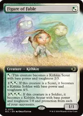 【Foil】(372)■拡張アート■《寓話の大立者/Figure of Fable》[ECL-BF] 金R