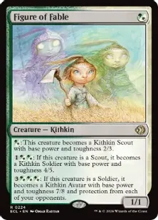 Foil】(224)□プロモスタンプ付□《寓話の大立者/Figure of Fable