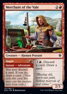 (131)《谷の商人/Merchant of the Vale》[ELD] 赤C