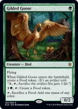 160)《金のガチョウ/Gilded Goose》[ELD] 緑R | 日本最大級 MTG通販