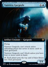 【Foil】(349)■拡張アート■《ヴァントレスのガーゴイル/Vantress Gargoyle》349 [ELD-BF] 青R