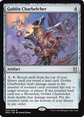 【Foil】《ゴブリンの放火砲/Goblin Charbelcher》[EMA] 茶R