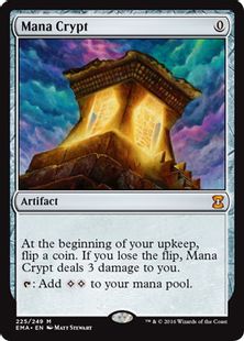 【Foil】《魔力の墓所/Mana Crypt》[EMA] 茶R