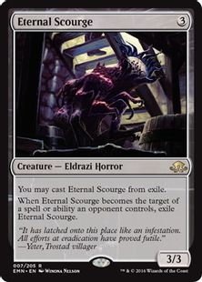 《永遠の災い魔/Eternal Scourge》[EMN] 無R