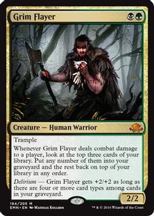《残忍な剥ぎ取り/Grim Flayer》[EMN] 金R