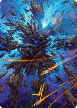 【箔押し】(044)【アート・カード】天界の列柱[EOE]