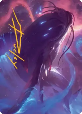 【箔押し】(009)【アート・カード】星破りの鯨[EOE]