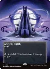 【ギャラクシー・Foil】(136)■ボーダーレス■《古えの墳墓/Ancient Tomb》[EOS] 土地R