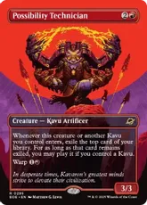 【Foil】(295)■ボーダーレス■《可能性の技師/Possibility Technician》[EOE-BF] 赤R