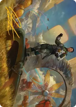 【箔押し】(021)【アート・カード】銀河の旅人[EOE]