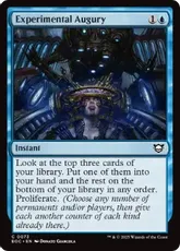 (073)《実験的占い/Experimental Augury》[EOC] 青C
