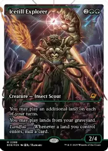 Fracture・Foil】(388)□Showcase□《Icetill Explorer》[EOE-BF