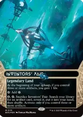 【ギャラクシー・Foil】(111)■ボーダーレス■《発明博覧会/Inventors' Fair》[EOS] 土地R