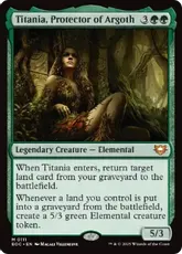 MTG　アルゴスの庇護者、ティタニアfoil　未来予知　MB2 MTGアルゴスの庇護者、ティタニアfoil未来予知MB2
