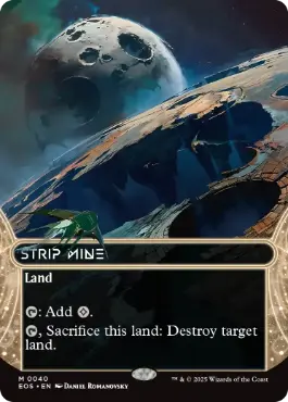 (040)■ボーダーレス■《露天鉱床/Strip Mine》[EOS] 土地R