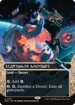 (037)■ボーダーレス■《屍肉あさりの地/Scavenger Grounds》[EOS] 土地R