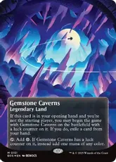 【ギャラクシー・Foil】(151)■ボーダーレス■《宝石の洞窟/Gemstone Caverns》[EOS] 土地R