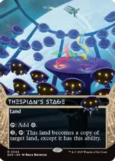 【Foil】(044)■ボーダーレス■《演劇の舞台/Thespian's Stage》[EOS] 土地R