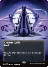 【Foil】(046)■ボーダーレス■《古えの墳墓/Ancient Tomb》[EOS] 土地R