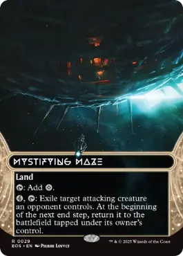 (029)■ボーダーレス■《惑いの迷路/Mystifying Maze》[EOS] 土地R