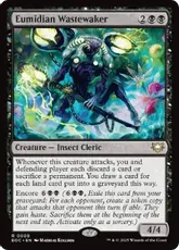 (008)《ユーミディアンの荒地起こし/Eumidian Wastewaker》[EOC] 黒R