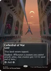 【ギャラクシー・Foil】(141)■ボーダーレス■《戦の大聖堂/Cathedral of War》[EOS] 土地R