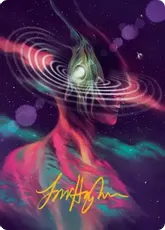 【箔押し】(041)【アート・カード】惑星共生[EOE]