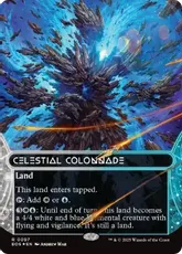 【ギャラクシー・Foil】(097)■ボーダーレス■《天界の列柱/Celestial Colonnade》[EOS] 土地R