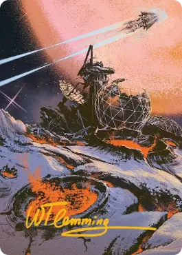 【箔押し】(052)【アート・カード】石化した原野[EOE]