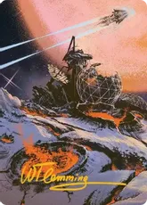 【箔押し】(052)【アート・カード】石化した原野[EOE]