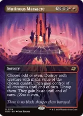 【Foil】(314)■ボーダーレス■《反乱の大虐殺/Mutinous Massacre》[EOE-BF] 金R