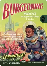 MTG【Foil】芽ぐみ/Burgeoning１枚 芽ぐみ/Burgeoning》[STH] 緑R | 日本最大級 MTG通販サイト