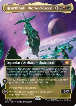 (001)■ボーダーレス■《世界播種、ハースハル/Hearthhull, the Worldseed》[EOC] 金R