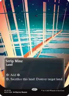 MTG【ギャラクシーFoil】露天鉱床/Strip Mine１枚 Strip Mine》[4ED] | hareruya